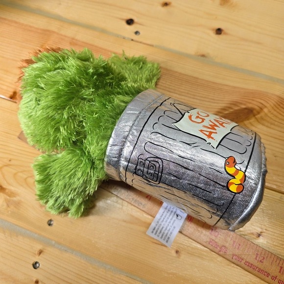Gund Sesame Street Oscar the Grouch‎ plush Go Away 2019 Stuffed Animal Toy - Picture 7 of 8